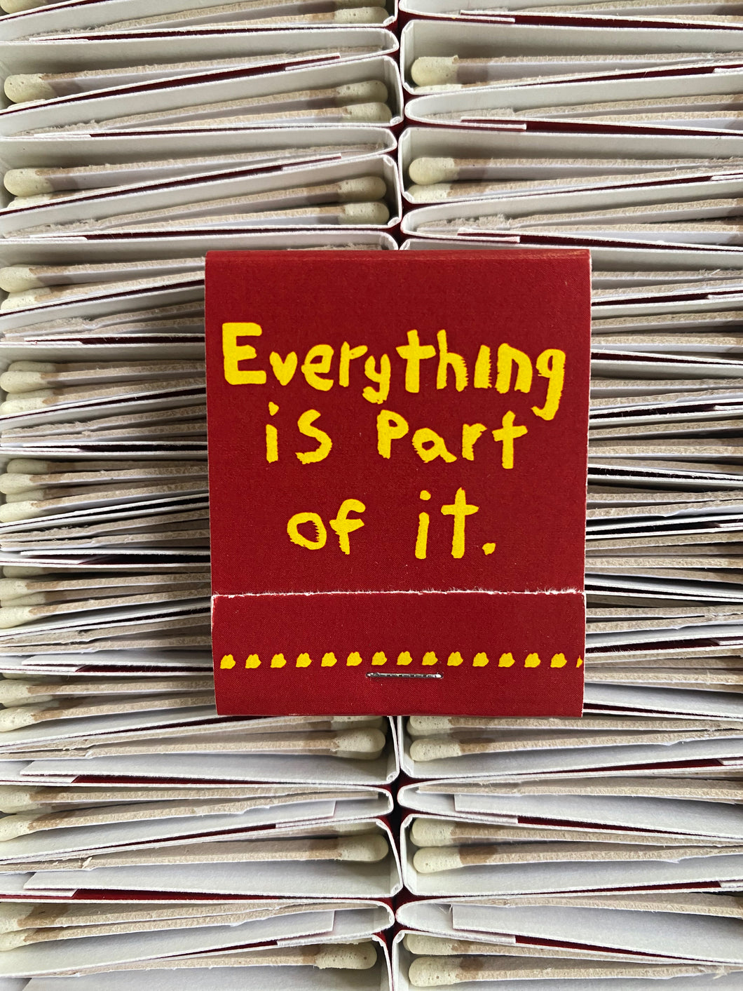 Everything is Part of it Matchbooks